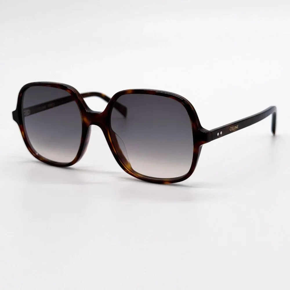 NEW CELINE CL 40244U 52F WOMEN HAVANA SUNGLASSES CELINE CL40244U 52F - Picture 4 of 12